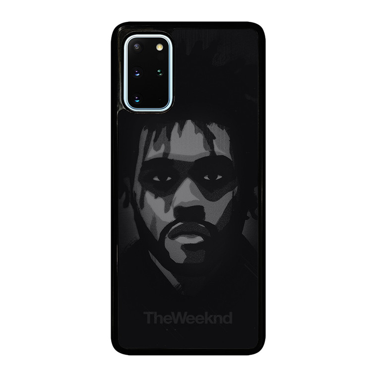 THE WEEKND FACE WHITE BLACK Samsung Galaxy S20 Plus Case Cover