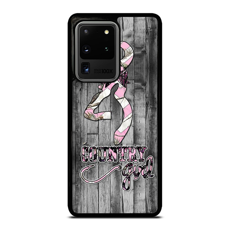 CAMO BROWNING PINK GIRL Samsung Galaxy S20 Ultra Case Cover