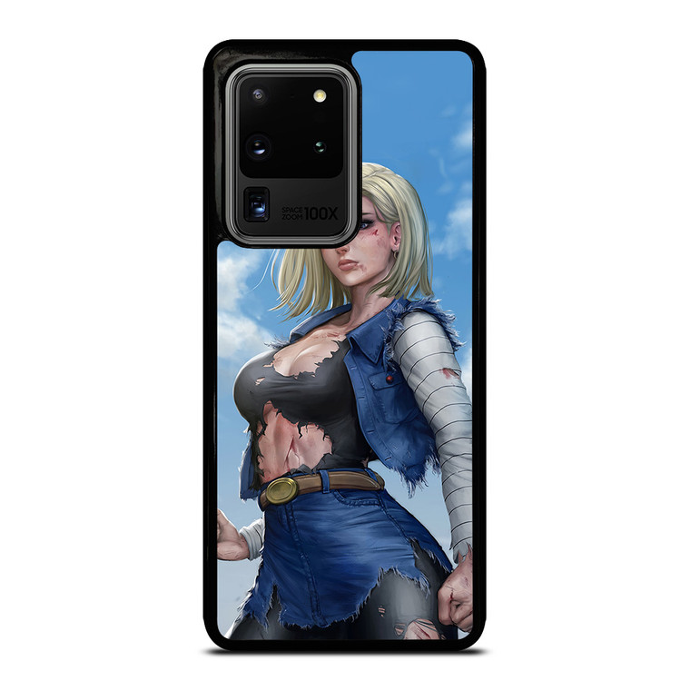 DRAGON BALL ANDROID 18 Samsung Galaxy S20 Ultra Case Cover
