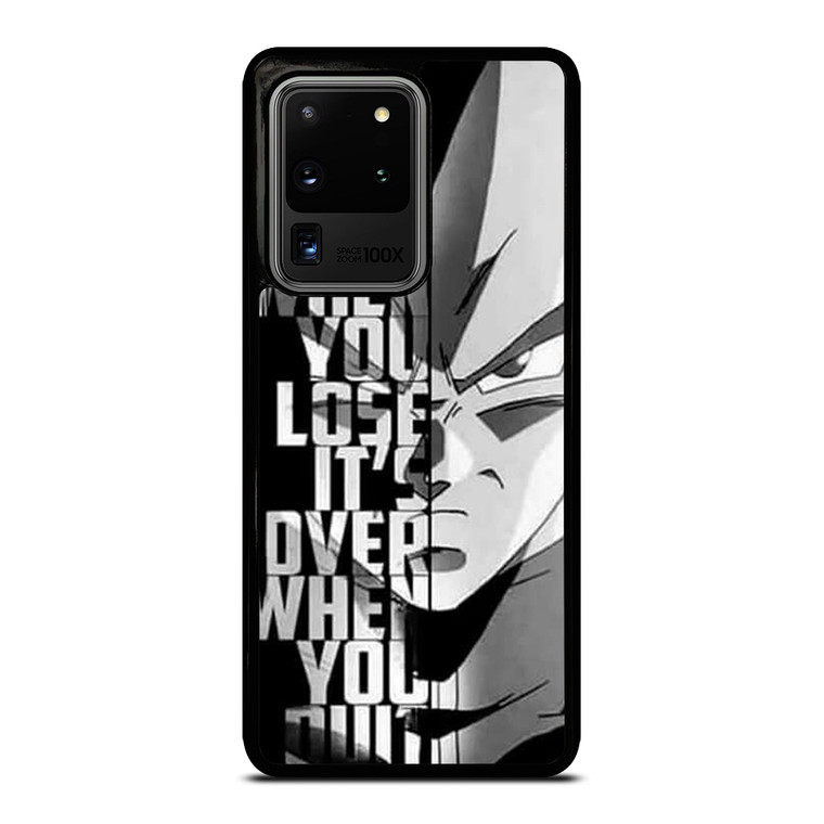 DRAGON BALL VEGETA QUOTE Samsung Galaxy S20 Ultra Case Cover