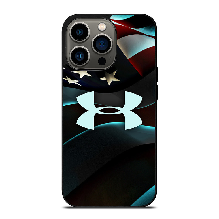 UNDER ARMOUR USA FLAG LOGO iPhone 13 Pro Case Cover