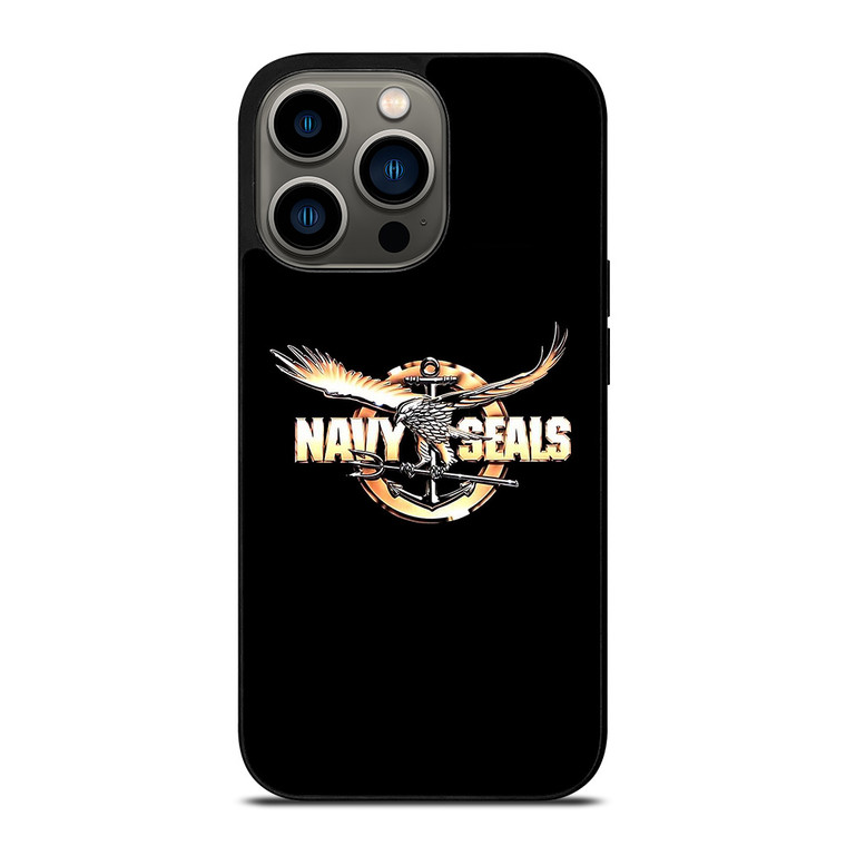 US NAVY SEALS GOLD SYMBOL iPhone 13 Pro Case Cover
