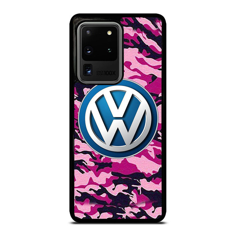VW VOLKSWAGEN PINK CAMO Samsung Galaxy S20 Ultra Case Cover