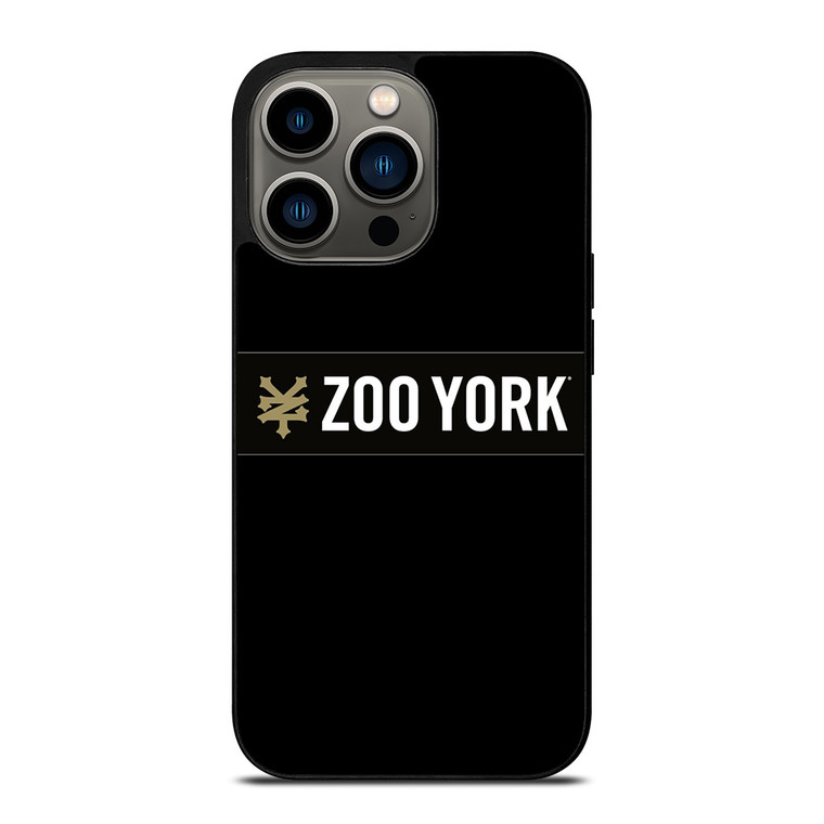 ZOO YORK LOGO iPhone 13 Pro Case Cover