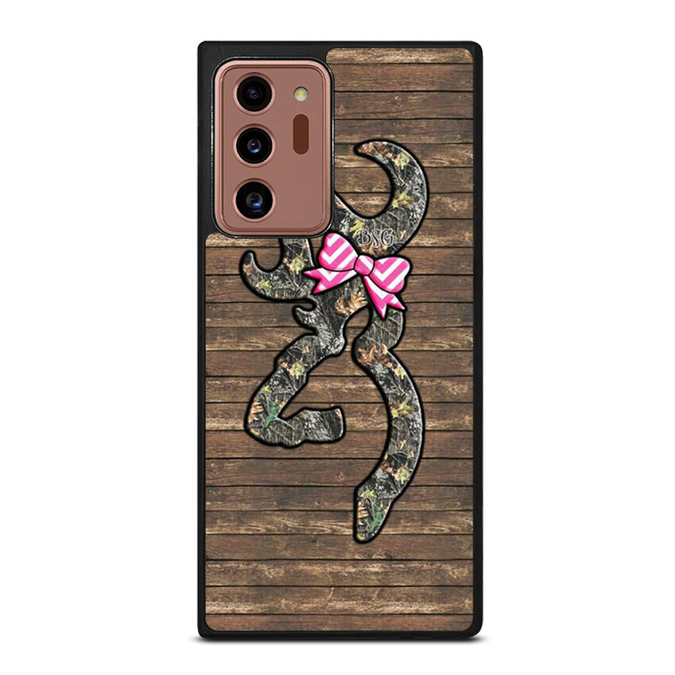 CAMO BROWNING RIBBON Samsung Galaxy Note 20 Ultra Case Cover