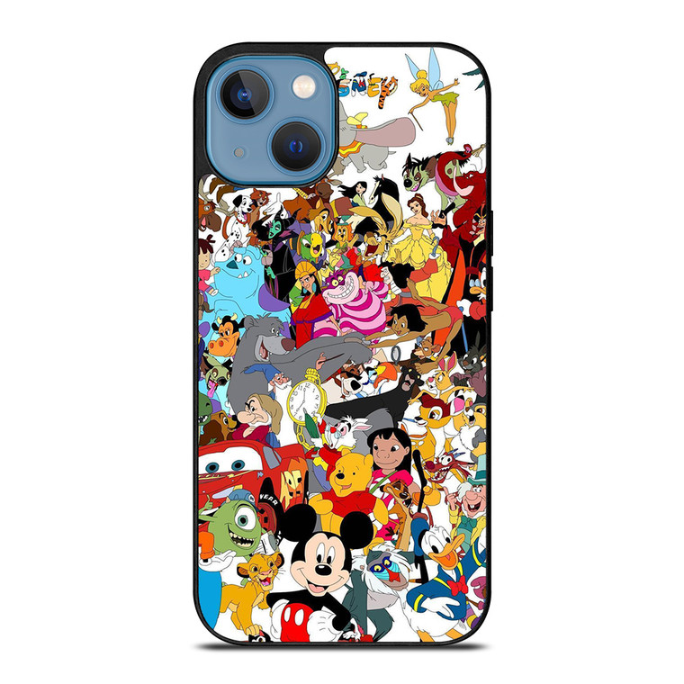 ALL DISNEY CHARACTER iPhone 13 Case Cover