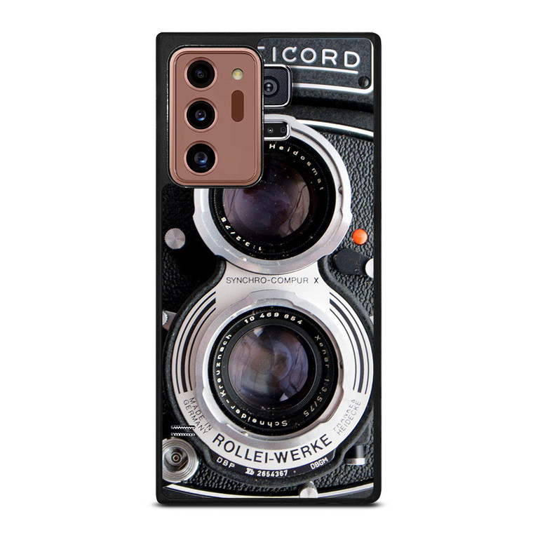 ROLLEIFLEX VINTAGE RECORDER Samsung Galaxy Note 20 Ultra Case Cover