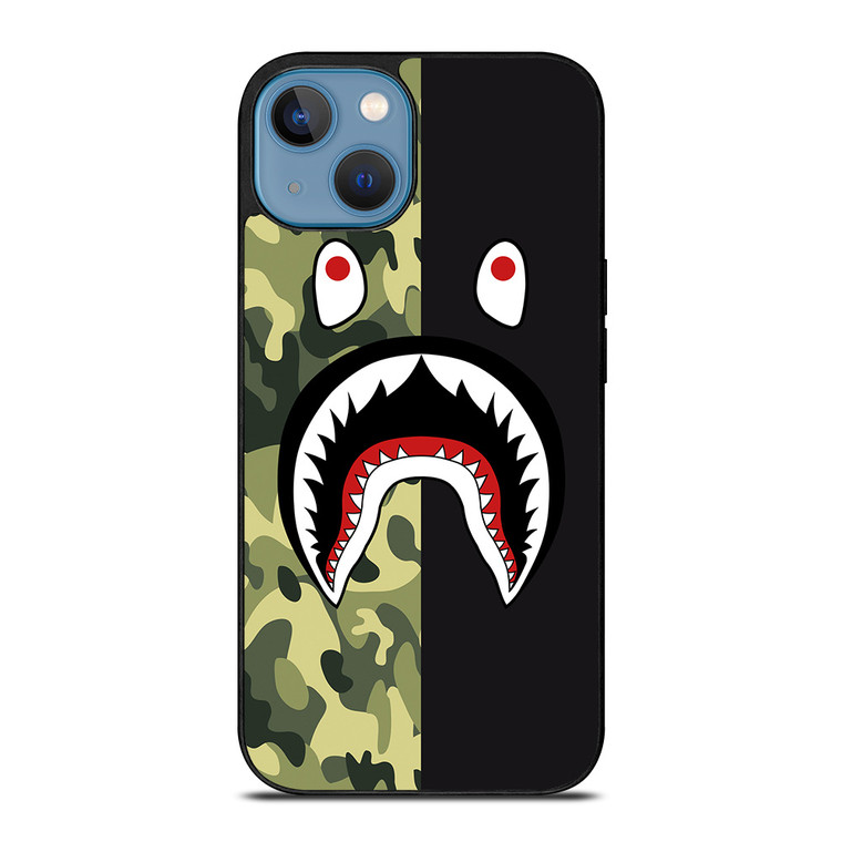 BAPE CAMO SHARK iPhone 13 Case Cover