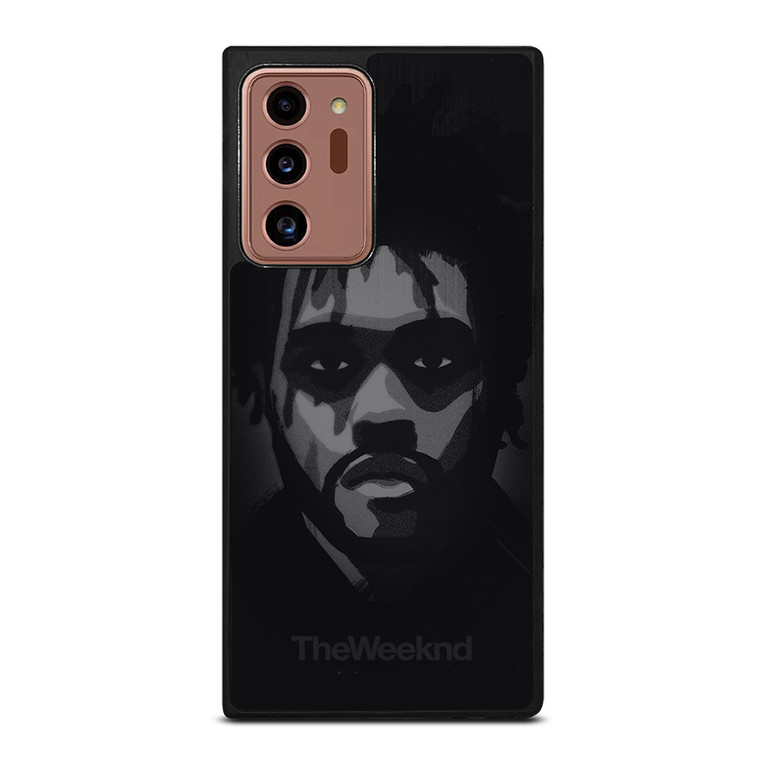 THE WEEKND FACE WHITE BLACK Samsung Galaxy Note 20 Ultra Case Cover