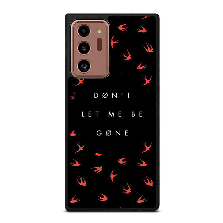 TWENTY ONE PILOTS DONT LET ME BE GONE Samsung Galaxy Note 20 Ultra Case Cover