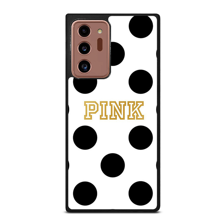 VICTORIA S SECRET PINK POLKADOTS Samsung Galaxy Note 20 Ultra Case Cover