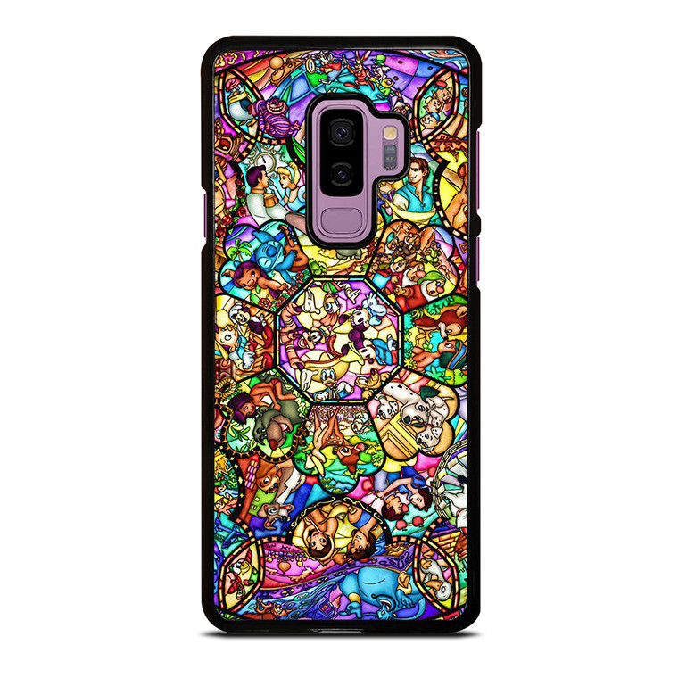 ALL DISNEY CHARACTER GLASS Samsung Galaxy S9 Plus Case Cover
