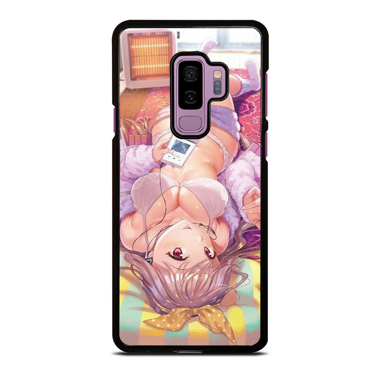 ECCHI SEXY ANIME LYING Samsung Galaxy S9 Plus Case Cover