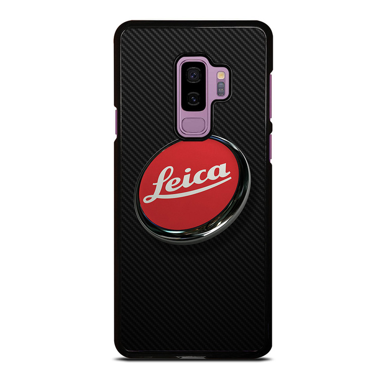 LEICA CAMERA LOGO CARBON Samsung Galaxy S9 Plus Case Cover