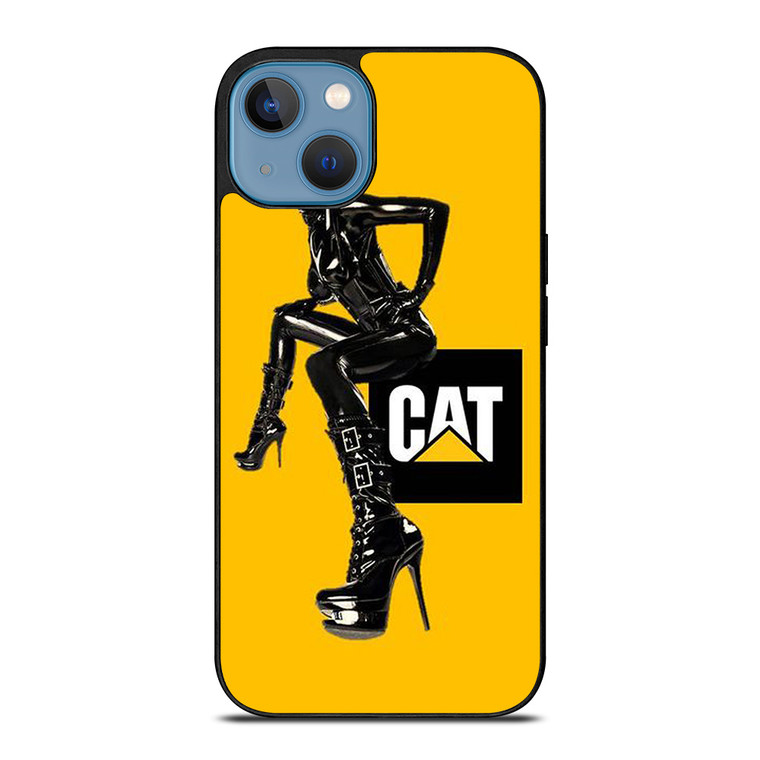 CATERPILLAR CAT GIRL iPhone 13 Case Cover