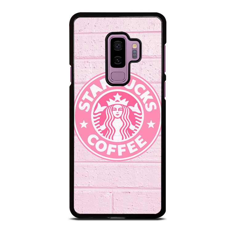 STARBUCKS COFFEE PINK WALL Samsung Galaxy S9 Plus Case Cover