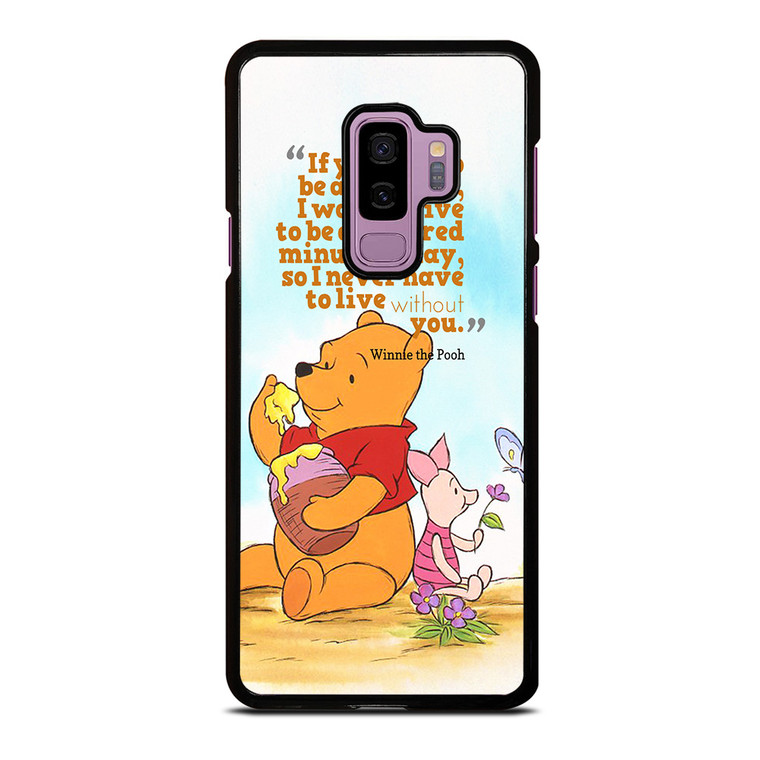 WINNIE THE POOH QUOTE Disney Samsung Galaxy S9 Plus Case Cover