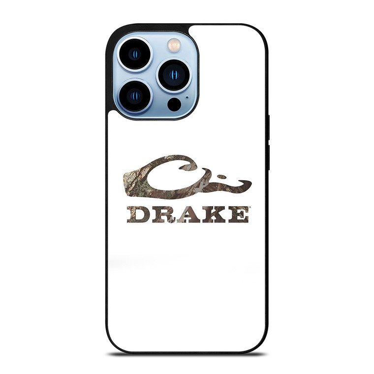 DRAKE WATERFOWL WHITE LOGO iPhone 13 Pro Max Case Cover