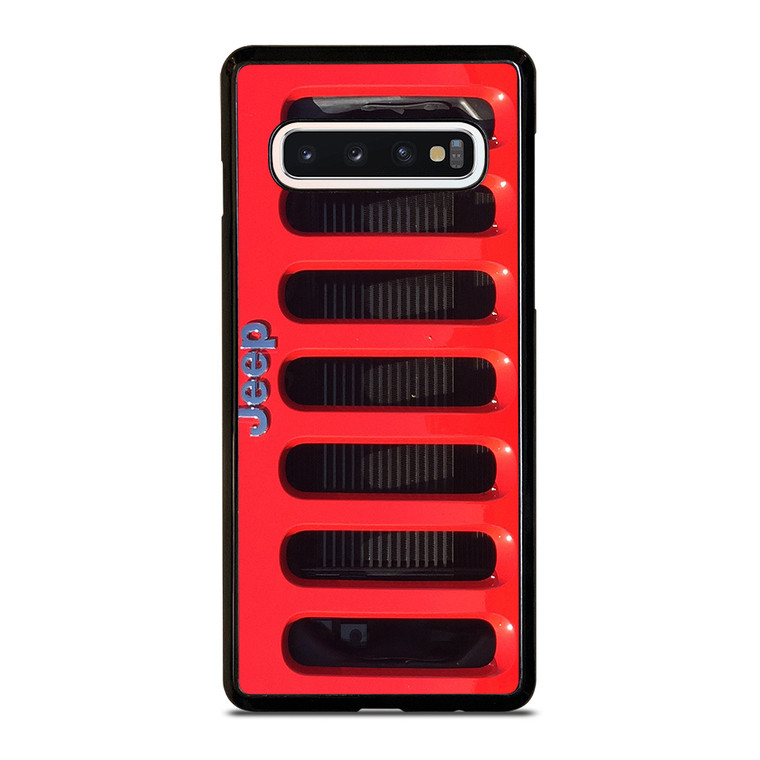 JEEP RED Samsung Galaxy S10 Case Cover