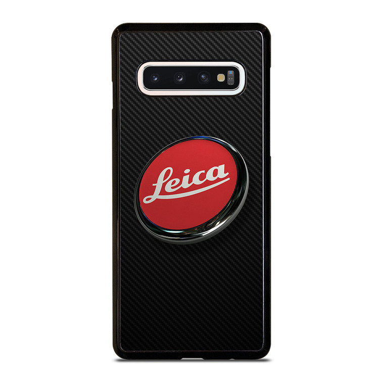 LEICA CAMERA LOGO CARBON Samsung Galaxy S10 Case Cover