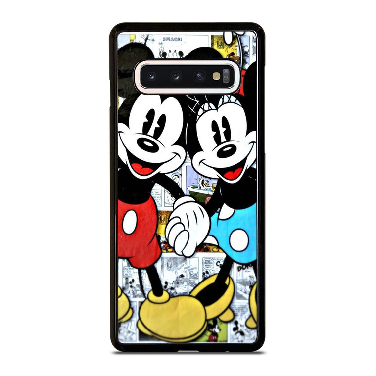 MICKEY AND MINNIE MOUSE DISNEY COMIC Samsung Galaxy S10 Case Cover