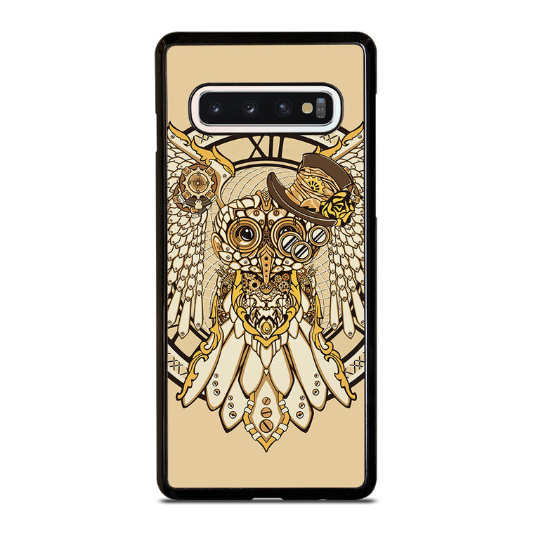OWL STEAMPUNK Samsung Galaxy S10 Case Cover