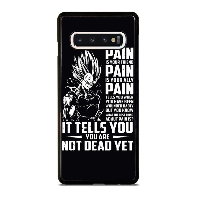 VEGETA QUOTE DRAGON BALL 2 Samsung Galaxy S10 Case Cover