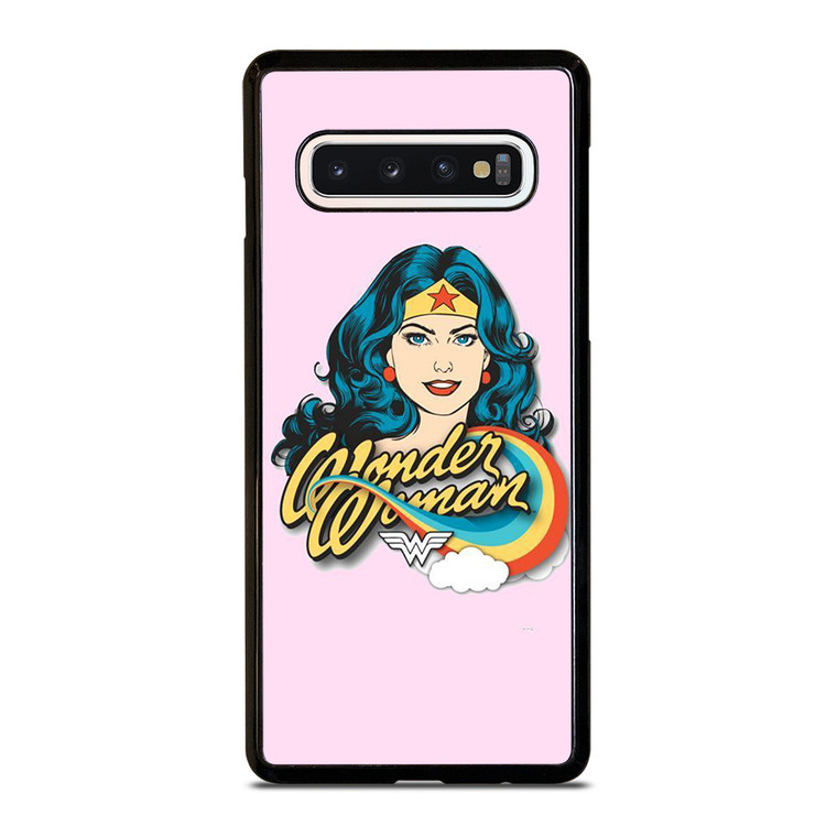 WONDER WOMAN CARTOON 2 Samsung Galaxy S10 Case Cover