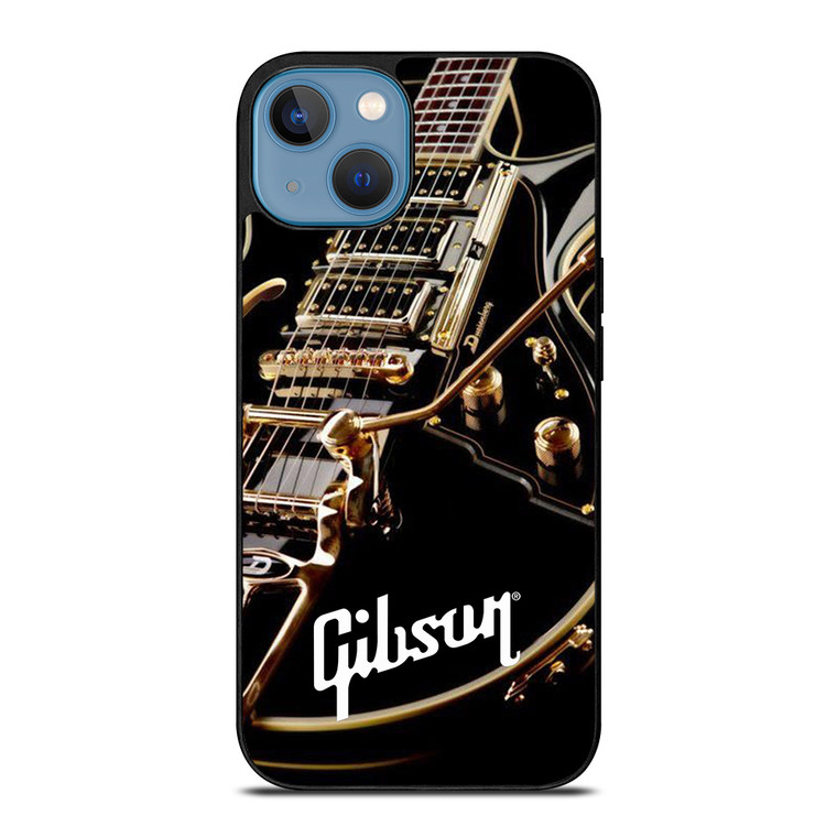 GIBSON GUITAR GOLD iPhone 13 Case Cover