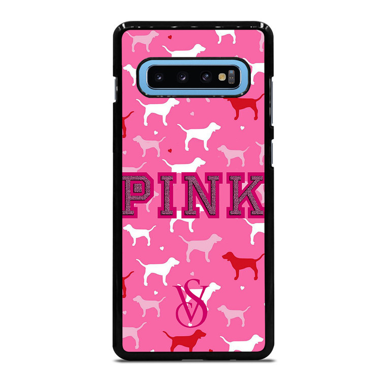 PINK DOG VICTORIA'S SECRET Samsung Galaxy S10 Plus Case Cover