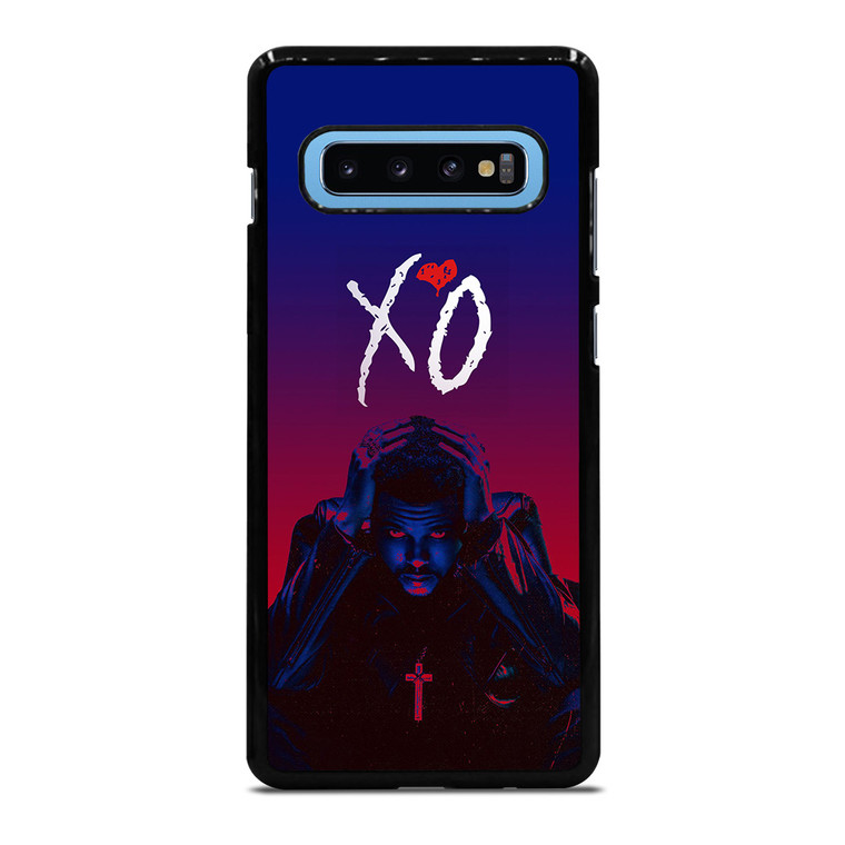 THE WEEKND XO LOGO RED BLUE Samsung Galaxy S10 Plus Case Cover