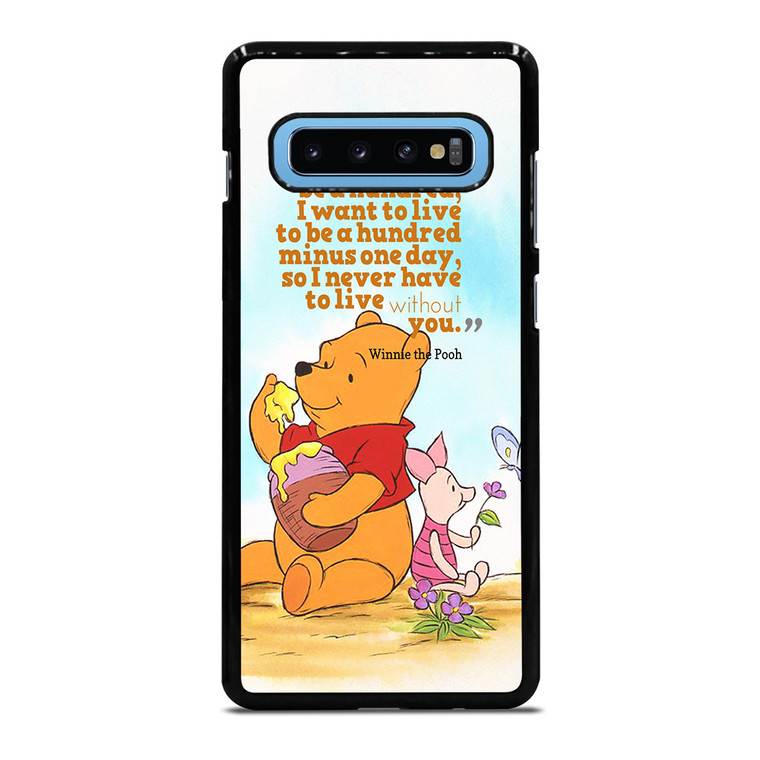 WINNIE THE POOH QUOTE Disney Samsung Galaxy S10 Plus Case Cover