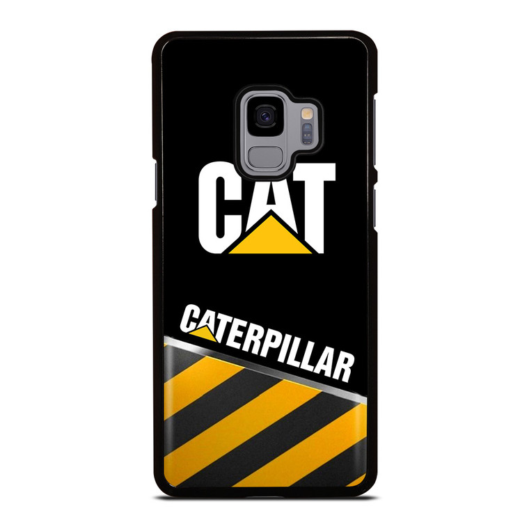 CAT CATERPILLAR STRIPE LOGO Samsung Galaxy S9 Case Cover