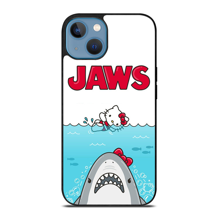 JAWS HELLO KITTY iPhone 13 Case Cover