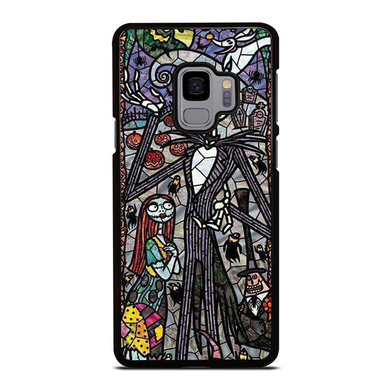 NIGHTMARE BEFORE CHRISTMAS ART GLASS Samsung Galaxy S9 Case Cover