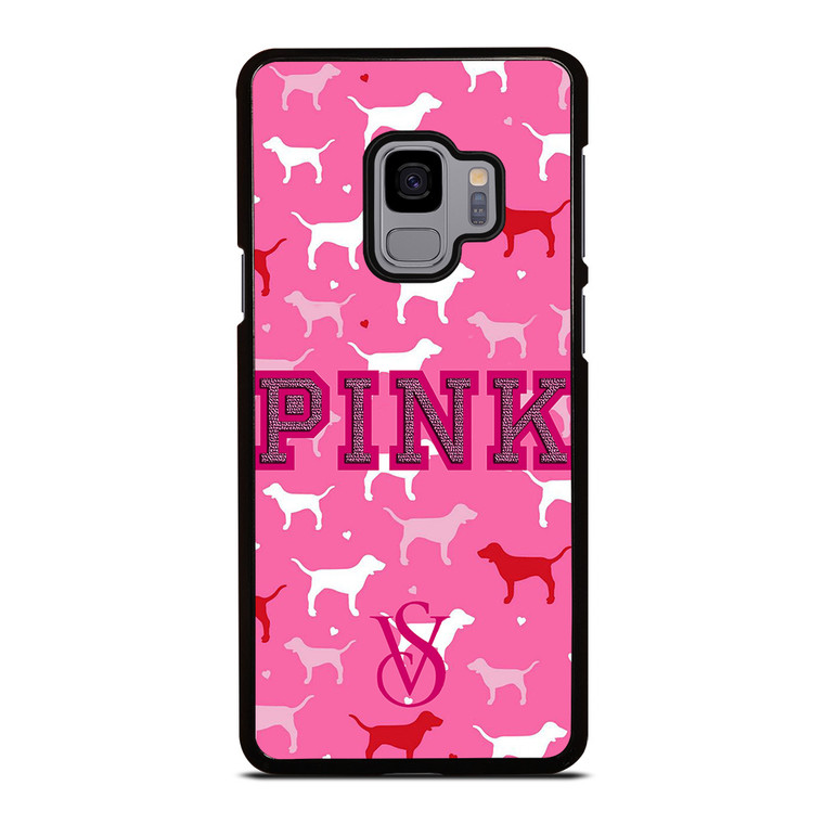 PINK DOG VICTORIA'S SECRET Samsung Galaxy S9 Case Cover