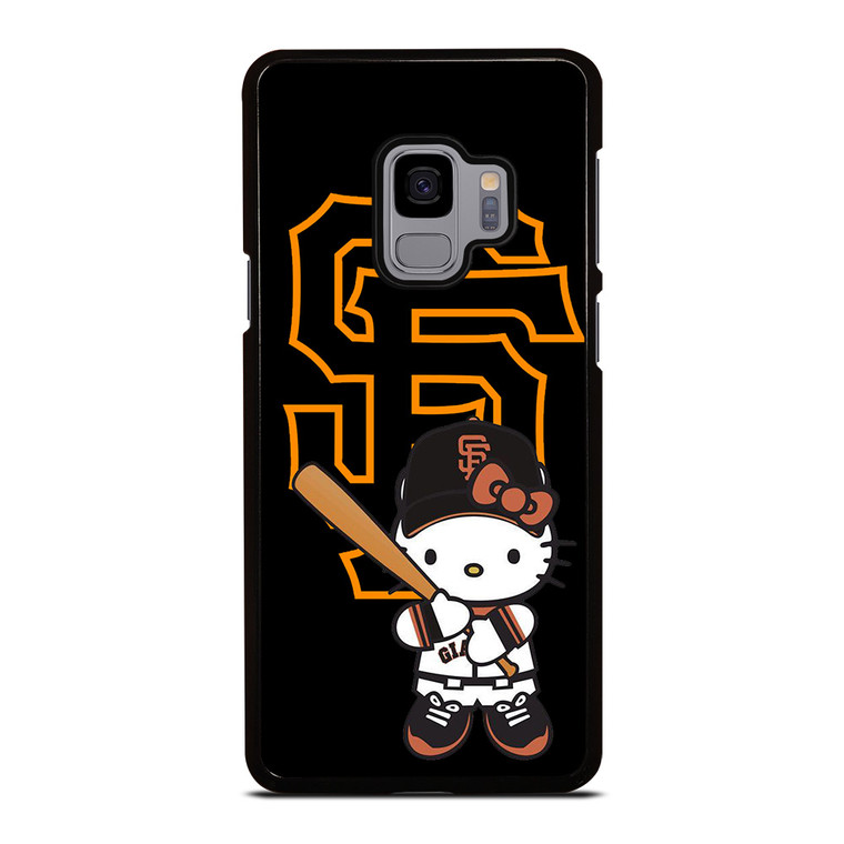 SAN FRANCISCO GIANTS HELLO KITTY Samsung Galaxy S9 Case Cover