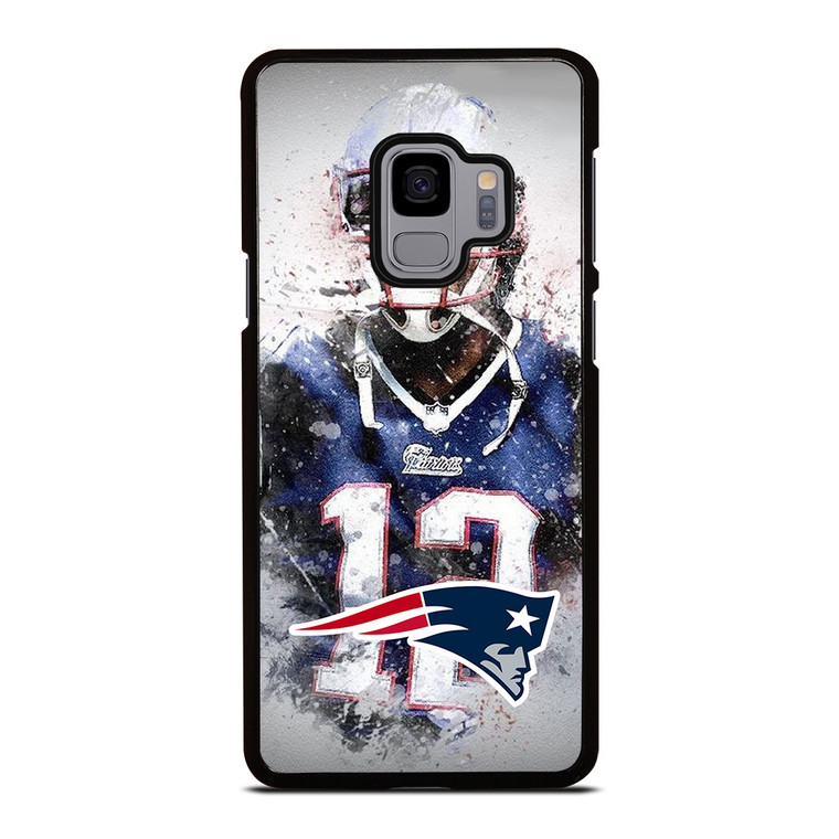 TOM BRADY NEW ENGLAND PATRIOT ART Samsung Galaxy S9 Case Cover