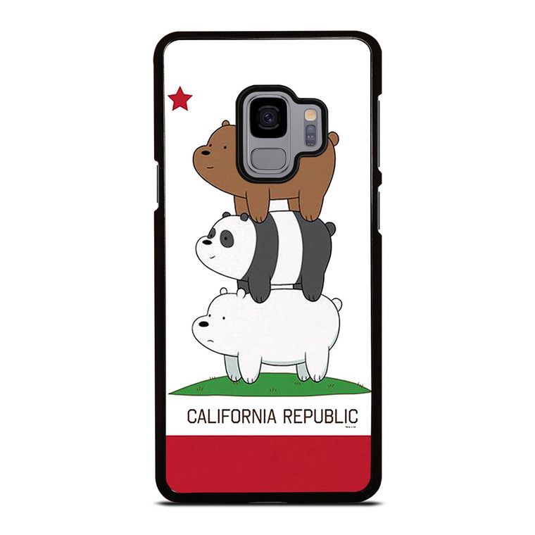 WE BARE BEARS CALIFORNIA REPUBLIC Samsung Galaxy S9 Case Cover