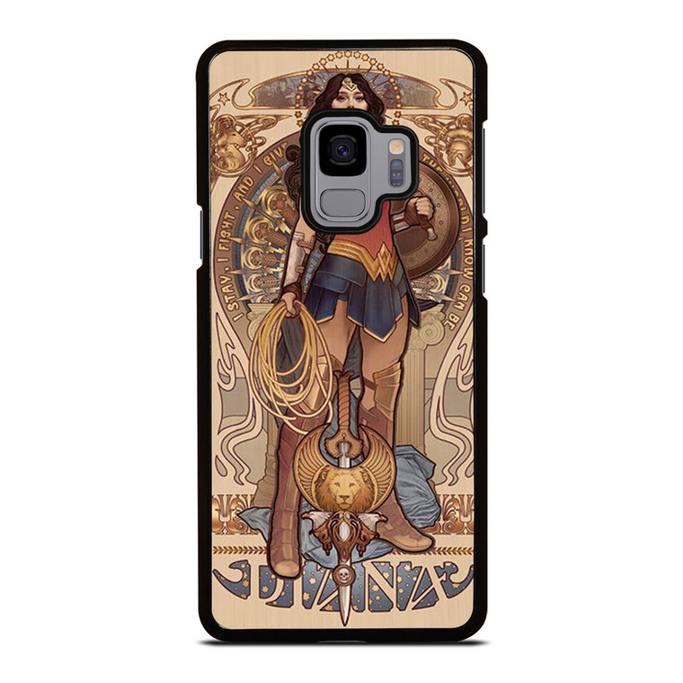 WONDER WOMAN DIANA ART Samsung Galaxy S9 Case Cover