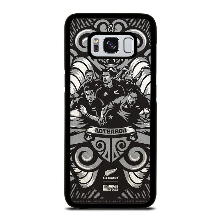 ALL BLACKS NEW ZEALAND RUGBY Samsung Galaxy S8 Case Cover
