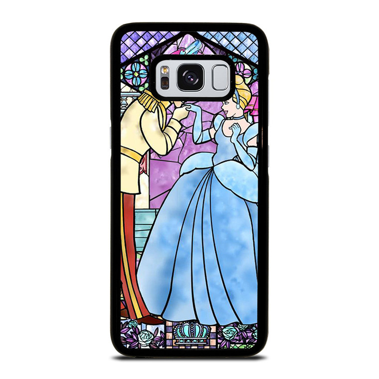 CINDERELLA ART GLASSES Disney Samsung Galaxy S8 Case Cover