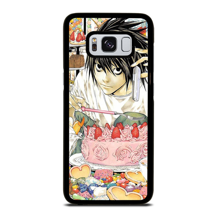 DEATH NOTE ANIME L LAWLIET Samsung Galaxy S8 Case Cover