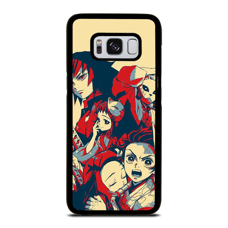 DEMON SLAYER ANIME CHARACTER Samsung Galaxy S8 Case Cover