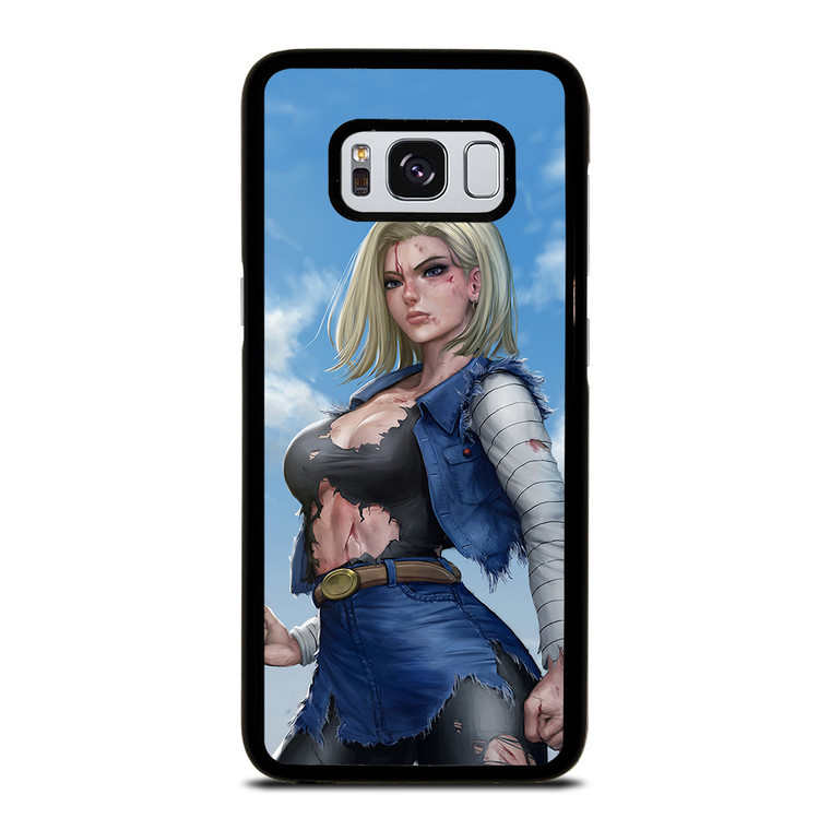 DRAGON BALL ANDROID 18 Samsung Galaxy S8 Case Cover