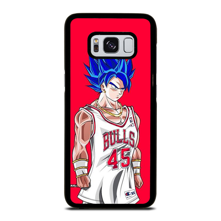 GOKU CHICAGO BULLS DRAGON BALL Samsung Galaxy S8 Case Cover