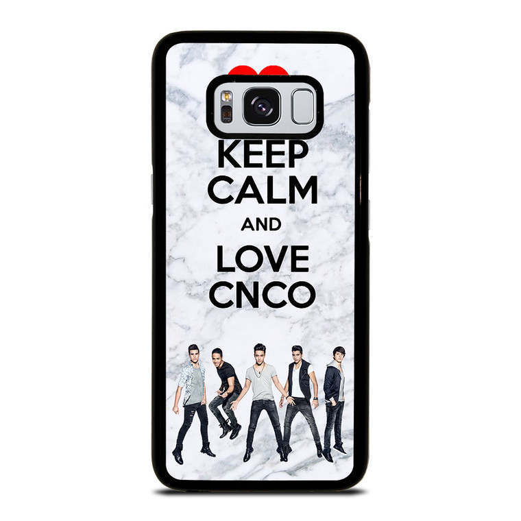 KEEP CALM AND LOVE CNCO MARBLE Samsung Galaxy S8 Case Cover