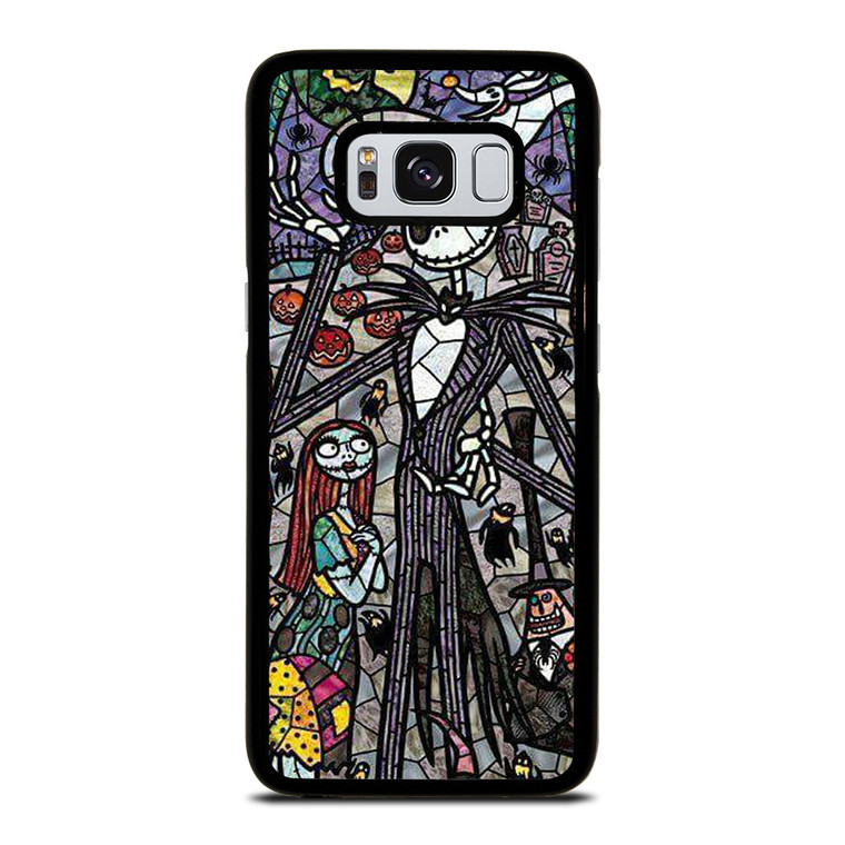 NIGHTMARE BEFORE CHRISTMAS ART GLASS Samsung Galaxy S8 Case Cover