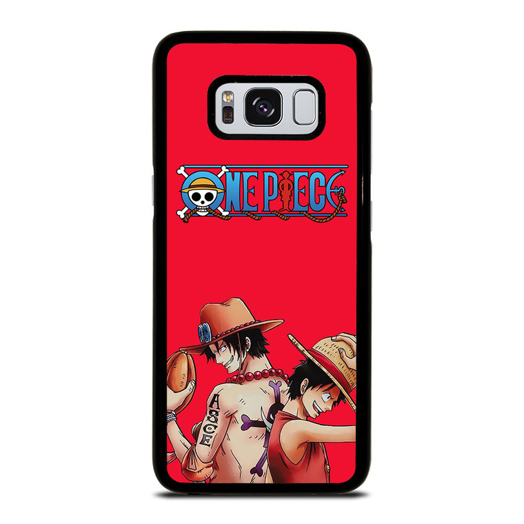 ONE PIECE LUFFY AND ACE Samsung Galaxy S8 Case Cover