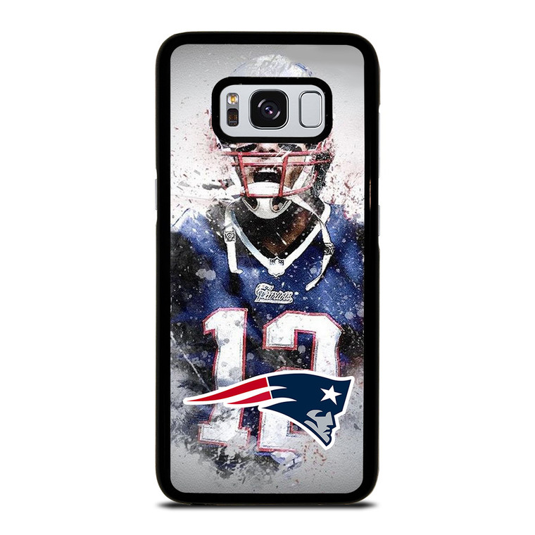 TOM BRADY NEW ENGLAND PATRIOT ART Samsung Galaxy S8 Case Cover